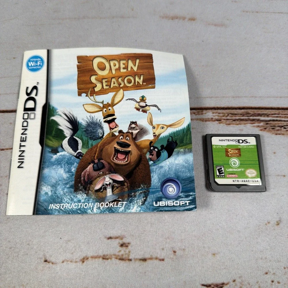 Ubisoft Open Season Nintendo DS Video Game Cartridge
